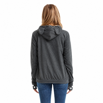 Sudadera Canguro con Capucha y Bolsillo Portamascotas